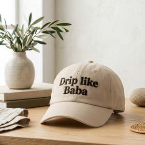 "Drip like Baba" cap