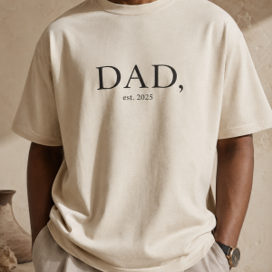 "DAD EST." Personalised T-Shirt